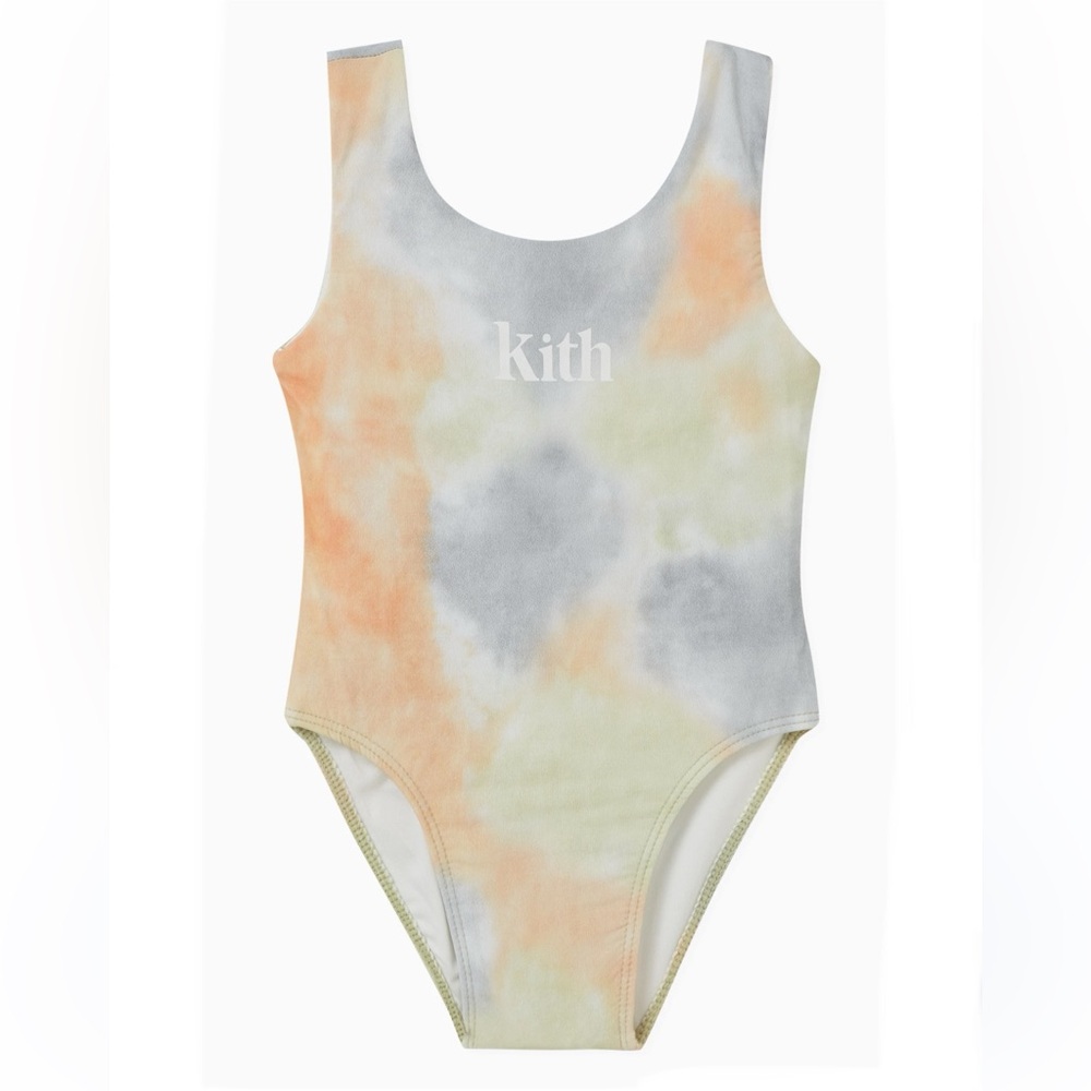Kith Girls One Piece Tie Dye Swimsuit XL